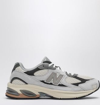 New Balance Sneakers 2010 in leather and mesh Brighton grey