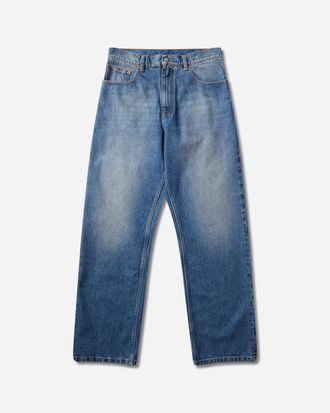 Maison Margiela Men s Straight-Leg Jeans Blue