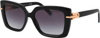 Tiffany & Co. 0TF4199 Black Acetate Square Sunglasses - Black