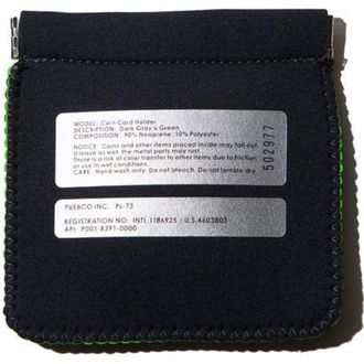 Puebco Coin Card Holder in Dark Gray/green at Nordstrom