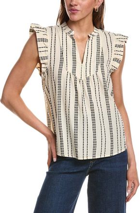 Ichi Ihjosine To Cap Sleeve Top