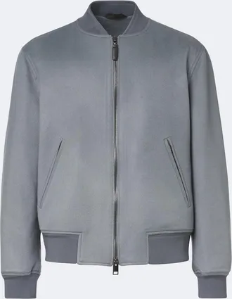 Brioni Wool and cashmere bomber jacket