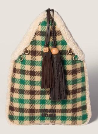 Miu Miu Borse Vichy+Montone