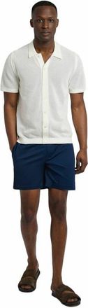 Onia Garment Dye Cotton Drawstring Short in Deep Navy at Nordstrom, Size 3828