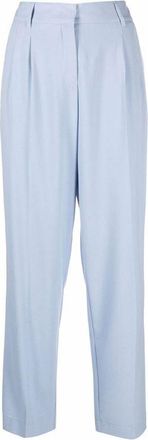 Blanca Vita Blue Elastane Dress Womens Pants