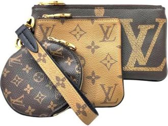 Louis Vuitton Pre-owned Mini Bags, female, Brown, Size: ONE SIZE Pre-owned Canvas Mini Bag