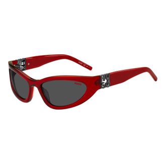 HUGO BOSS HG 1255/S 0C9A IR Red/Smoke
