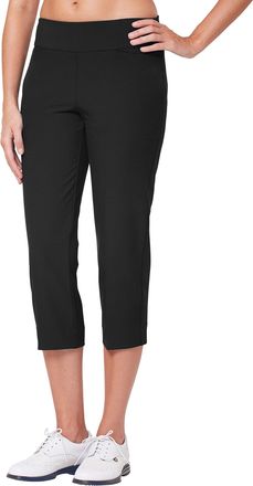 Kohls Ladies Slim Fit Pull-On Capris with UPF50 Black