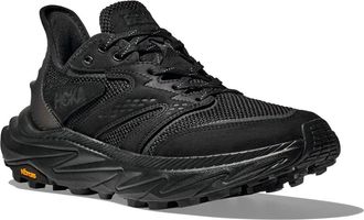 Hoka One One Anacapa 2 Freedom 1155192-BBLC Mens Black Hiking Shoes MEW2377