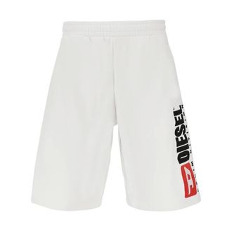 Diesel Training Shorts, male, White, Size: L P-Crow-Div Training Shorts