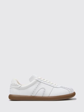 Camper Twins Calfskin Leather Trainers with Brogue Detailing and Tonal Logo