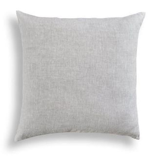 Solino Home Linen Pillow Cover - Montauk in Oyster Grey at Nordstrom, Size Large