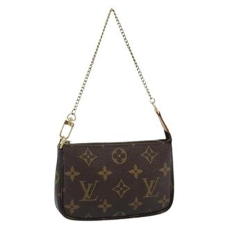 Louis Vuitton Pre-owned Accessory Pouch - - Pre-owned - Donna - Marrone - ONE SIZE
