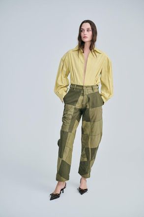 ALYSON EASTMAN Charmayne Pant in Army at Nordstrom, Size 30 X 29