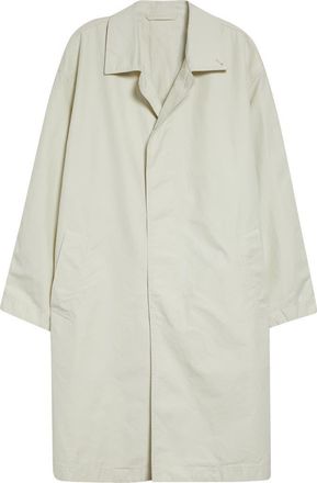 Christophe Lemaire Water Resistant Cotton Car Coat in Soja at Nordstrom, Size X-Large