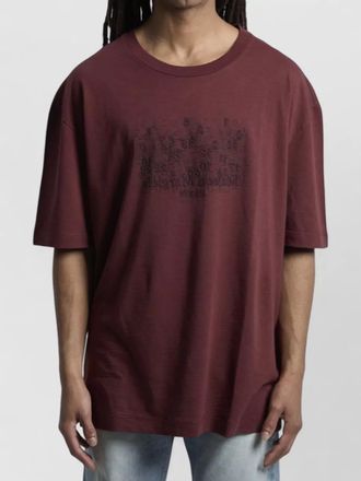 Maison Margiela ultra oversized cotton jersey t shirt