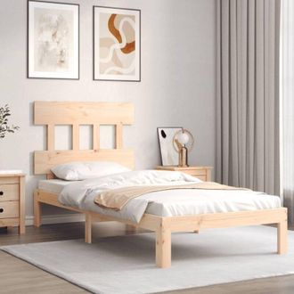 vidaXL Bed Frame without Mattress 90x200 cm Solid Wood Pine Vidaxl