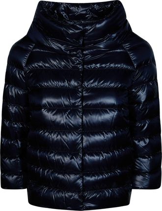 Herno Amelia Glossy High Collar Down Jacket