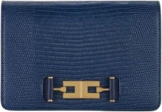 Elisabetta Franchi Mujer, Bolsos, Azul, Talla: ONE Size