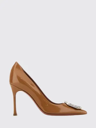Amina Muaddi Pump Woman color Milk