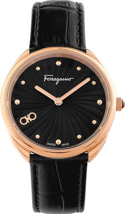 Ferragamo Ferragamo Womens Cuir 34mm Quartz Watch