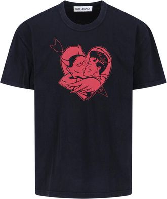 Our Legacy Love Story T-Shirt - Black