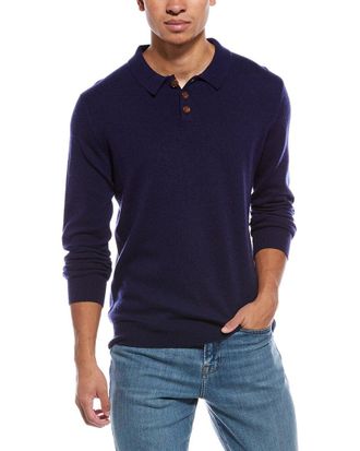 Brodie Wool & Cashmere-Blend Trophy Neck Sweater