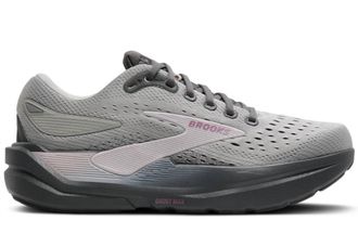 Brooks Womens Ghost Max 3 Shoes In Gray/pink