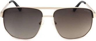 Guess Smoke Mirror Navigator Mens Sunglasses GF00061 32C 61