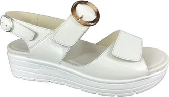 Solidus Sandaal Schoenen - Dames - Sandalen - Wit - 40 1/2 EU - Schoenen