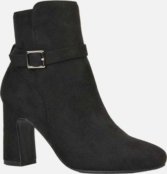 XY London Womens XY London Womens/Ladies Mary Block Heel Ankle Boots - Black - Size: 5