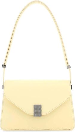 Lanvin Concerto Schoudertas - Dames - Schoudertassen - Geel - ONE Size - Leer - Tassen