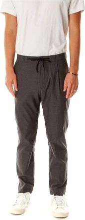Closed Italiaanse Taps Toelopende Broek - Heren - Straight fit broeken - Grijs - W30 L30 - Katoen - Broeken