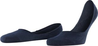 Falke Step Cotton No Show Socks Box in Dark Navy at Nordstrom, Size Medium