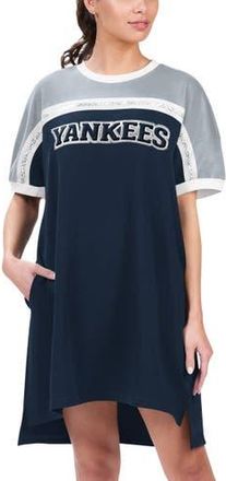 G-III 4Her by Carl Banks Womens G-III 4Her by Carl Banks Navy/Gray New York Yankees Circus Catch Sneaker Dress at Nordstrom, Size Small