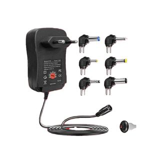 OEM Adaptador De Corriente Alterna Ajustable De 4,5 V, 5 V, 6 V, 7,5 V, 9 V Y 12 V, 2 A/2,5 A, Cargador Usb Universal, Interruptor De Encendido, Enchufe E
