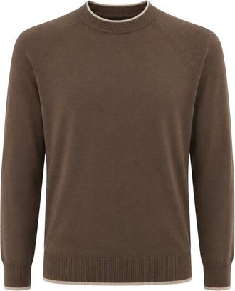 Eleventy Uomo, Maglie, Marrone, 2Xl, new