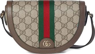Gucci Ophidia kleine crossbodytas - Bruin