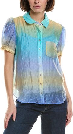 Nicole Miller Printed Top