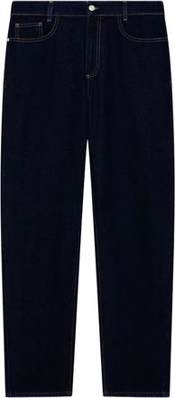 GCDS logo waistband trousers - Blue