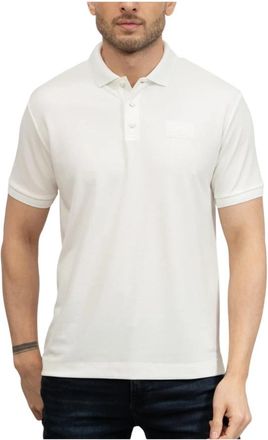 Emporio Armani Lux Identity Polo - Heren - Polos - Wit - 3XL - Polyester - Tops