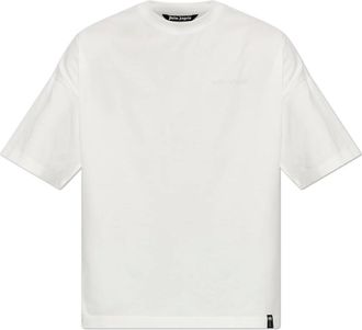 Palm Angels Hombre, Camisetas, Blanco, Talla: 2XL