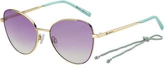 Missoni MMI 0038/S S9E/WK Womens Sunglasses Gold Size 55