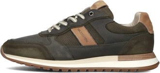 Mazzeltov Schoenen, Heren, Groen, 43 EU, Groene Nubuck Madrid Sneakers voor Heren