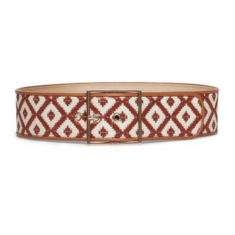 Max Mara Palato Riem - Dames - Riemen - Bruin - M - Katoen - Accessoires