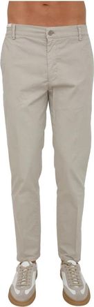 Pantaloni Torino Pantalone - Heren - Chinos - Beige - W34 - Katoen - Broeken