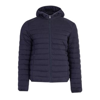 Jott Jacket Nico Jersey - Heren - Winterjassen - Blauw - M - Katoen - Jassen