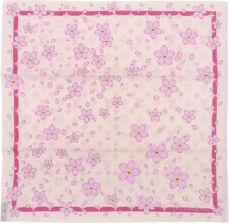 Louis Vuitton Pre-owned Silk scarves - Dames - Vintage Accessoires - Roze - ONE Size - Vintage