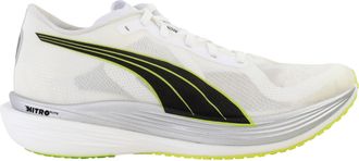 Puma Deviate Nitro Elite 2 Mens Off White Running Shoes - Size UK 8.5