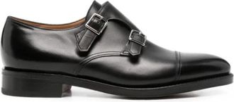 John Lobb William Monk-Strap Schoenen - Heren - Nette schoenen - Zwart - 44 EU - Leer - Schoenen